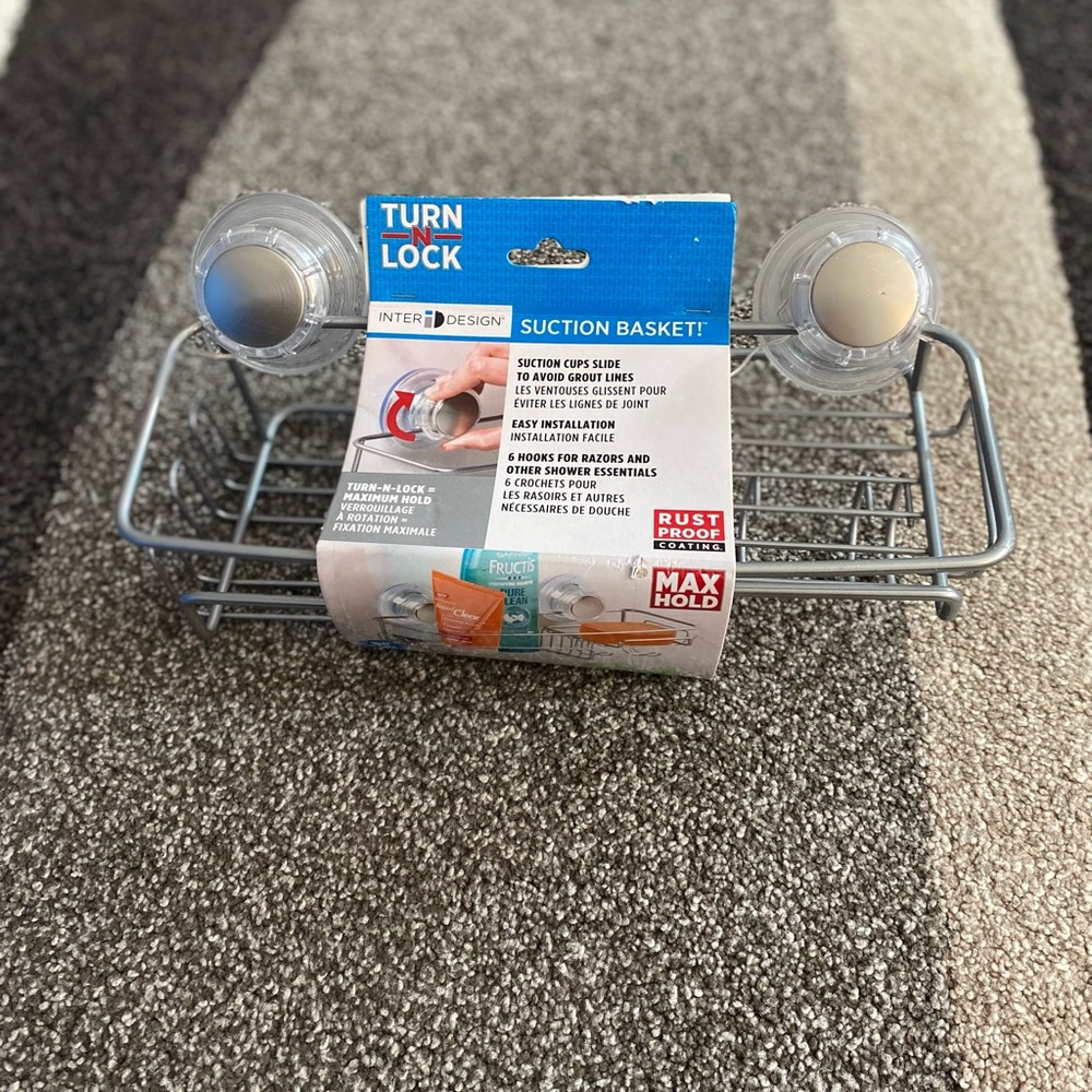 NWT Inter Design Suction Basket